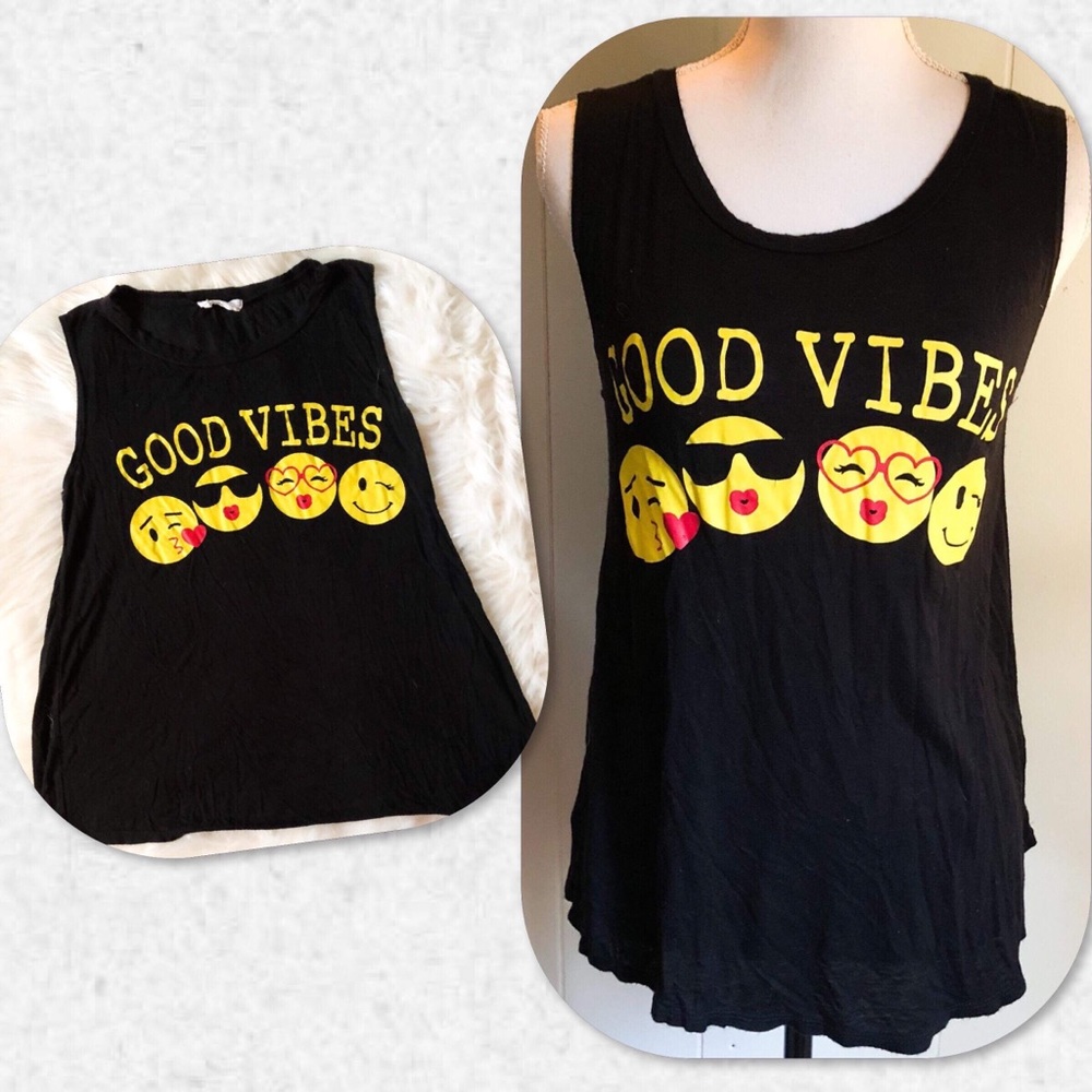 French Pastry Emoji Muscle Tank